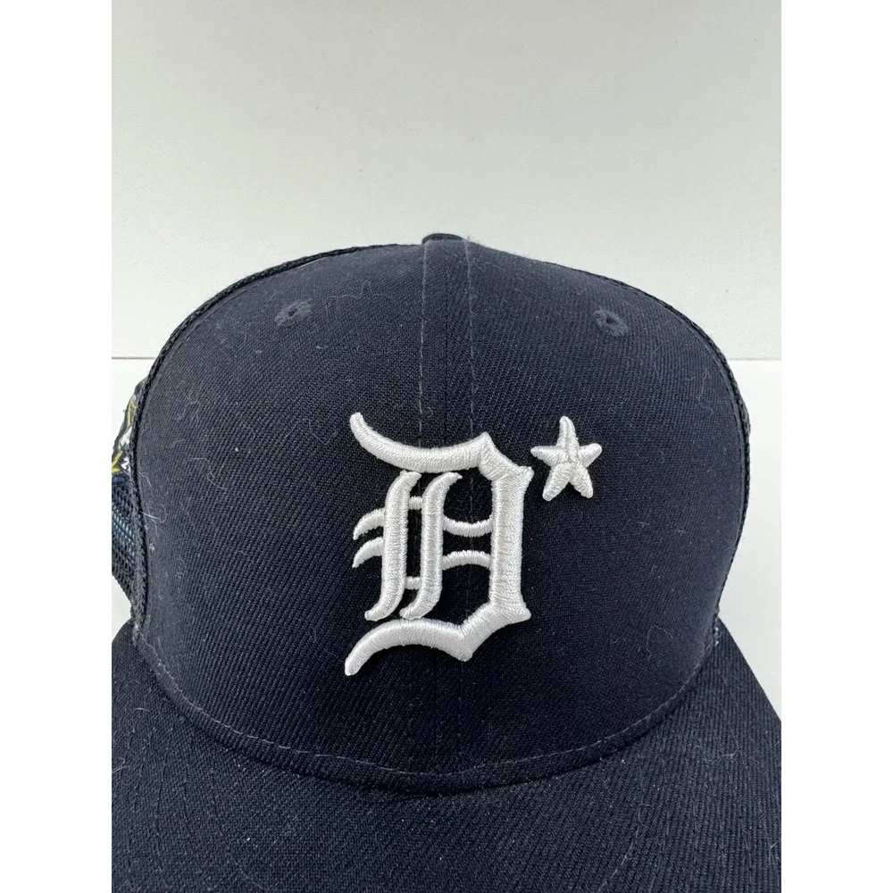 New Era Detroit Tigers 2022 MLB All Star Fitted 7 1/4 Trucker Hat Palm Tree Brim
